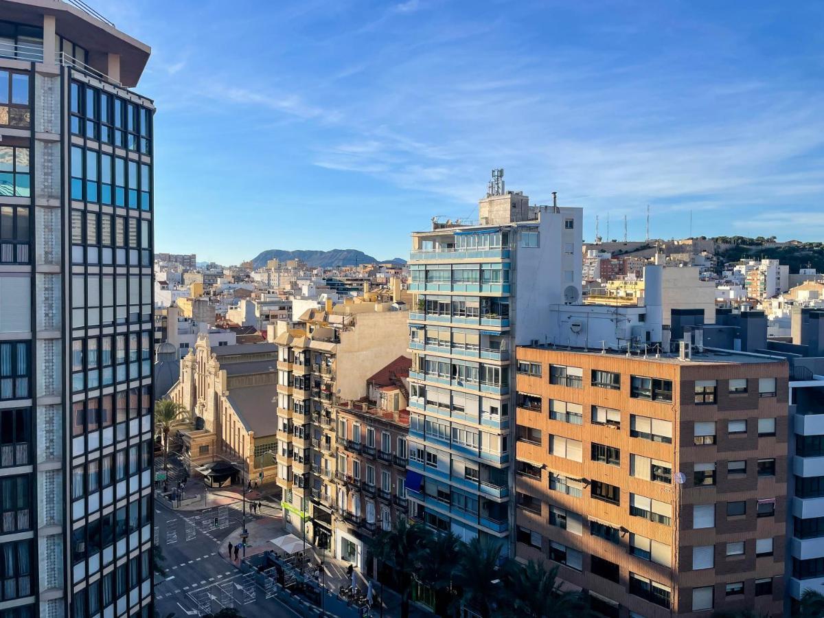 Amplio Apartamento En Pleno Corazon De Alicante Dış mekan fotoğraf