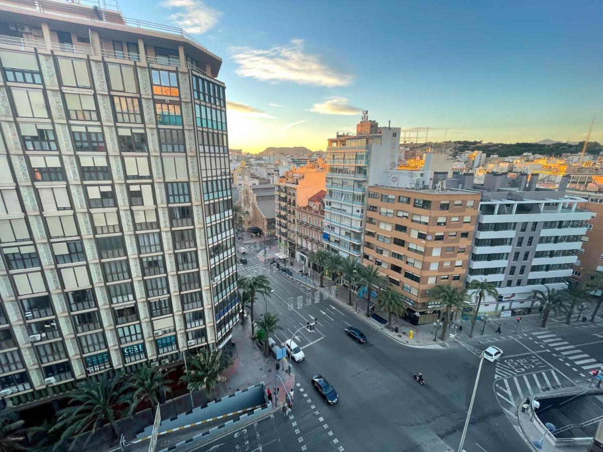 Amplio Apartamento En Pleno Corazon De Alicante Dış mekan fotoğraf